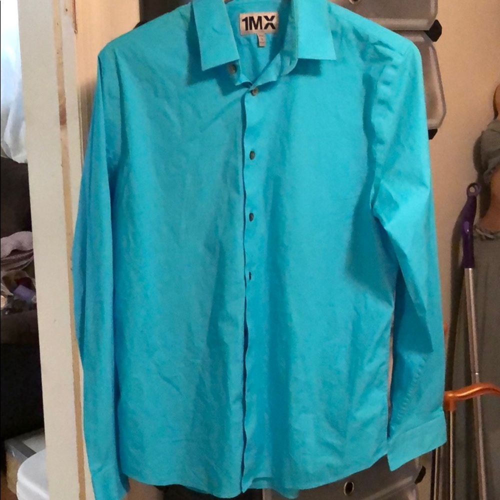 Express Fitted Dress Shirt